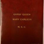 Mary Carlson Scrapbook Front Cover